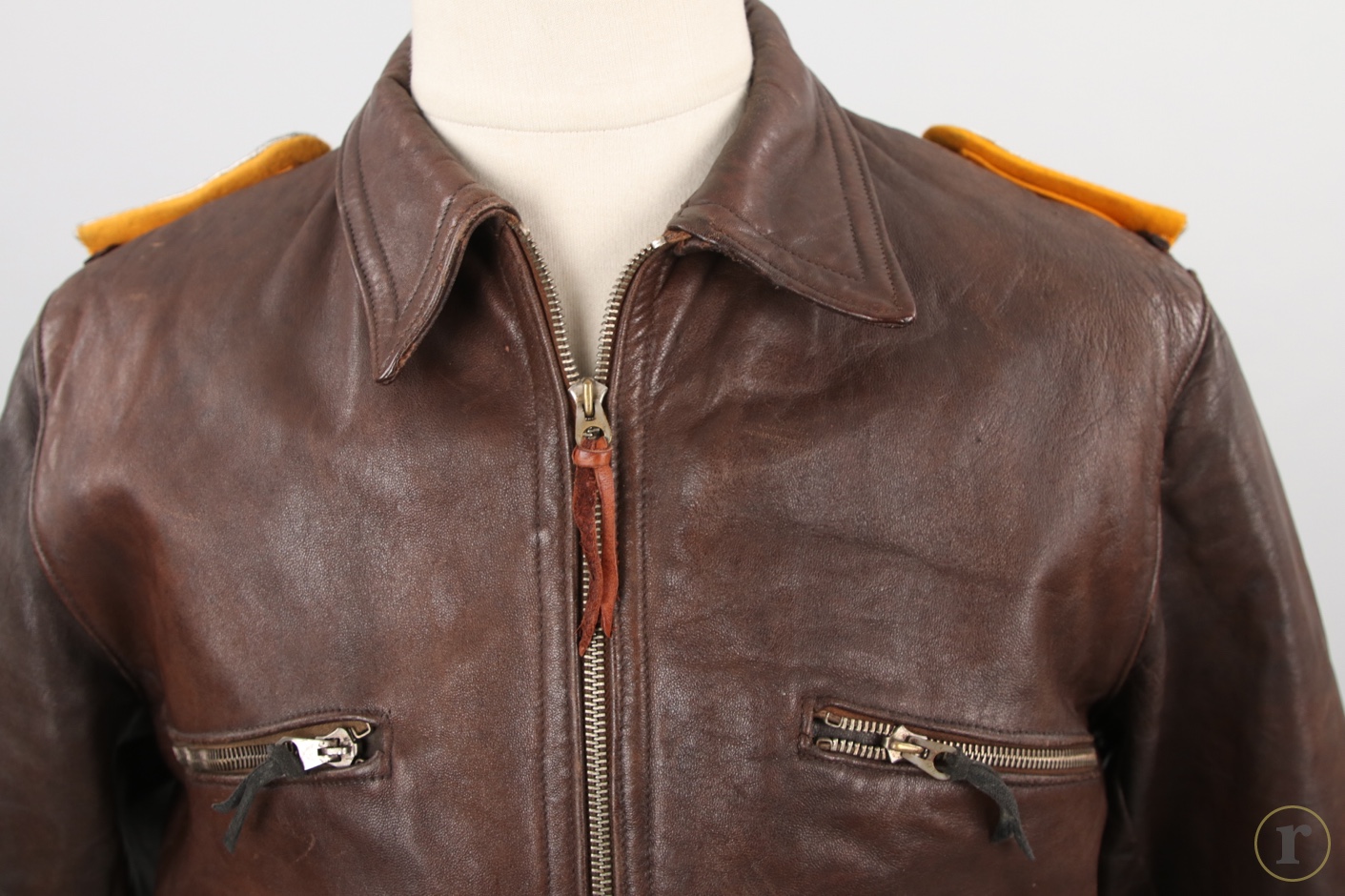 Luftwaffe fighter piltot's Hartmann leather jacket  DISCOVER GENUINE  MILITARIA, ANTIQUES & COINS - ratisbon's